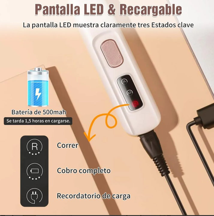 MINI MAQUINA CON LINTERNA PARA MASCOTA